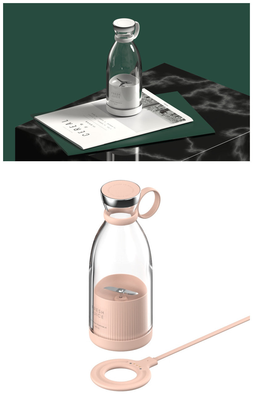 Tragbarer  USB Mixer – Elektrischer Smoothie Maker & Entsafter für unterwegs (Wiederaufladbar)