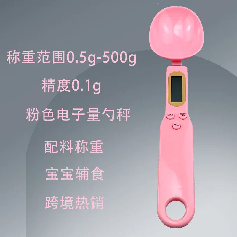 Elektronischer Messlöffel mit Digitalwaage – Präzise Küchenwaage für Gewürze, Zutaten & Lebensmittel