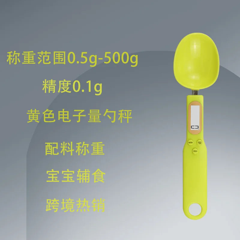 Elektronischer Messlöffel mit Digitalwaage – Präzise Küchenwaage für Gewürze, Zutaten & Lebensmittel