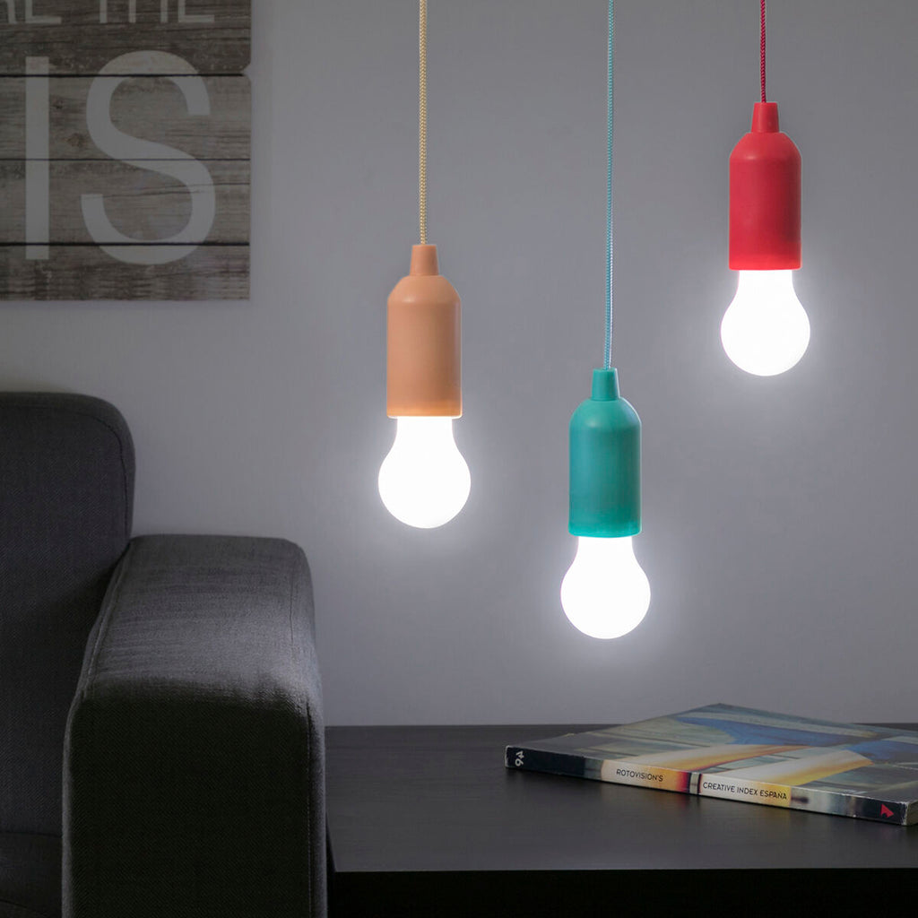 LED Zuglicht Lampe mit Kordel für Camping und Notfälle
